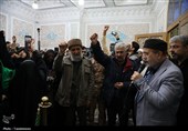 رونمایی از سنگ مزار شهید ایزدی