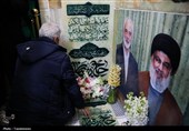رونمایی از سنگ مزار شهید ایزدی