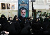 رونمایی از سنگ مزار شهید ایزدی