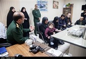 اهدای لباسهای شهیده ملینا اسدی به موزه دفاع مقدس-کرمانشاه