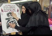 اهدای لباسهای شهیده ملینا اسدی به موزه دفاع مقدس-کرمانشاه