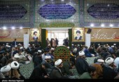 اجتماع حوزویان در دفاع از قرآن و ولایت - اهواز