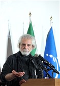 منوچهر شاهسواری در نشست خبری چهل و چهارمین جشنواره فیلم فجر