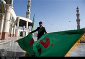 آیین جاروکشی خادمان مسجد مقدس جمکران