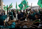 آیین جاروکشی خادمان مسجد مقدس جمکران