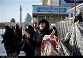 آیین جاروکشی خادمان مسجد مقدس جمکران