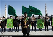 آیین جاروکشی خادمان مسجد مقدس جمکران