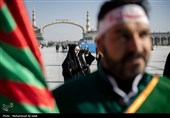 آیین جاروکشی خادمان مسجد مقدس جمکران