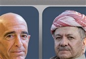 تماس تلفنی نماینده ترامپ در امور سوریه و بارزانی