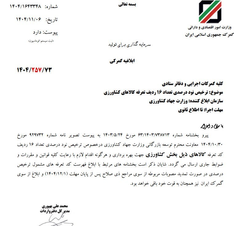 گمرک , 