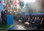 آیین نواختن گلبانگ انقلاب اسلامی با حضور وزیر آموزش و پرورش