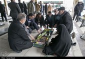 غبار روبی مزار شهدا درکرمانشاه