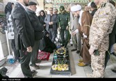 غبار روبی مزار شهدا درکرمانشاه