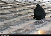 غبار روبی مزار شهدا درکرمانشاه