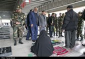 غبار روبی مزار شهدا درکرمانشاه
