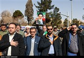گلباران جایگاه تاریخی سخنرانی امام خمینی (ره) در بهشت زهرا
