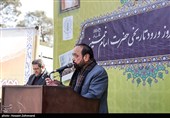 گلباران جایگاه تاریخی سخنرانی امام خمینی (ره) در بهشت زهرا