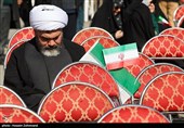 گلباران جایگاه تاریخی سخنرانی امام خمینی (ره) در بهشت زهرا