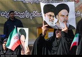 گلباران جایگاه تاریخی سخنرانی امام خمینی (ره) در بهشت زهرا