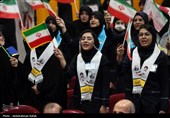 مراسم نواختن گلبانگ انقلاب اسلامی در همدان