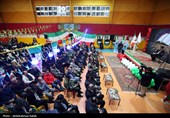 مراسم نواختن گلبانگ انقلاب اسلامی در همدان