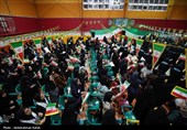 مراسم نواختن گلبانگ انقلاب اسلامی در همدان