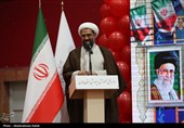 مراسم نواختن گلبانگ انقلاب اسلامی در همدان