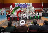 مراسم نواختن گلبانگ انقلاب اسلامی در همدان