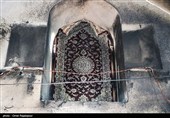 تخریب اموال عمومی توسط اغتشاشگران در لاهیجان