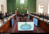 دیدار وزیر علوم و جمعی از رؤسای دانشگاه‌های سراسر کشور با رئیس مجلس
