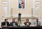 دیدار وزیر علوم و جمعی از رؤسای دانشگاه‌های سراسر کشور با رئیس مجلس