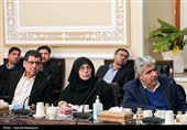 دیدار وزیر علوم و جمعی از رؤسای دانشگاه‌های سراسر کشور با رئیس مجلس