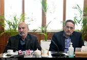 دیدار وزیر علوم و جمعی از رؤسای دانشگاه‌های سراسر کشور با رئیس مجلس