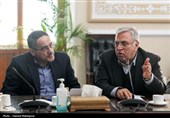 دیدار وزیر علوم و جمعی از رؤسای دانشگاه‌های سراسر کشور با رئیس مجلس