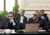 دیدار وزیر علوم و جمعی از رؤسای دانشگاه‌های سراسر کشور با رئیس مجلس