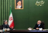 دیدار وزیر علوم و جمعی از رؤسای دانشگاه‌های سراسر کشور با رئیس مجلس