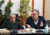 دیدار وزیر علوم و جمعی از رؤسای دانشگاه‌های سراسر کشور با رئیس مجلس
