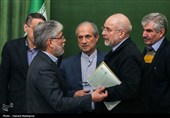 دیدار وزیر علوم و جمعی از رؤسای دانشگاه‌های سراسر کشور با رئیس مجلس