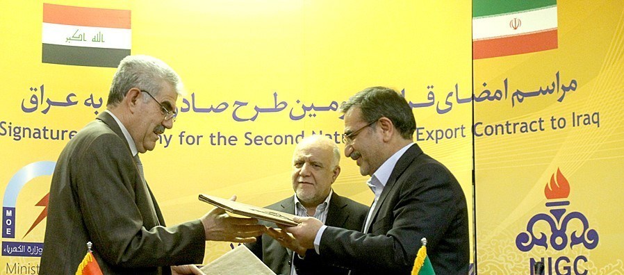 الغاز , الكهرباء , العراق , إيران , أمريكا , 