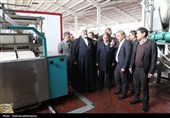 بهره‌برداری از فاز دوم و توسعه‌ای کارخانه تولید شکلات در شهرستان نمین