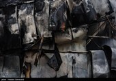 آتش‌سوزی  بازارچه محلی در جنت آباد