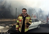 آتش‌سوزی  بازارچه محلی در جنت آباد