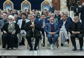 مراسم تجدید میثاق رئیس و نمایندگان مجلس با آرمان‌های امام خمینی(ره)
