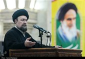 مراسم تجدید میثاق رئیس و نمایندگان مجلس با آرمان‌های امام خمینی(ره)