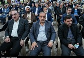 مراسم تجدید میثاق رئیس و نمایندگان مجلس با آرمان‌های امام خمینی(ره)