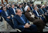 مراسم تجدید میثاق رئیس و نمایندگان مجلس با آرمان‌های امام خمینی(ره)