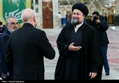 مراسم تجدید میثاق رئیس و نمایندگان مجلس با آرمان‌های امام خمینی(ره)