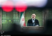 مراسم تجدید میثاق رئیس و نمایندگان مجلس با آرمان‌های امام خمینی(ره)