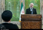 مراسم تجدید میثاق رئیس و نمایندگان مجلس با آرمان‌های امام خمینی(ره)