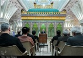 مراسم تجدید میثاق رئیس و نمایندگان مجلس با آرمان‌های امام خمینی(ره)